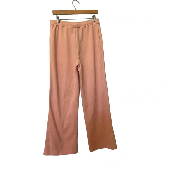 Givenchy Vintage 70s Sport Pink Flare Elastic Waist Athletic Sweatpants A23 - Picture 2 of 4